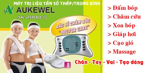 MÁY MASSAGE XUNG ĐIỆN AK-2000IV