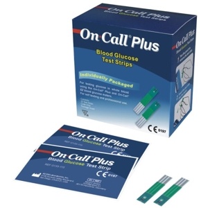 Que thử đường huyết máy On Call Plus